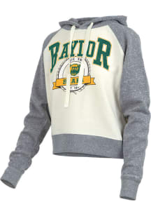 Pressbox Baylor Bears Womens Anthracite Cody Hooded Sweatshirt