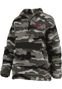 Pressbox Texas A&M Aggies Womens Green Knox Qtr Zip