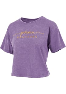 Pressbox Prairie View A&M Panthers Womens Purple Campus Vibes Short Sleeve T-Shirt