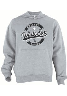 Chicago White Sox Youth Grey Fly Ball Long Sleeve Hoodie