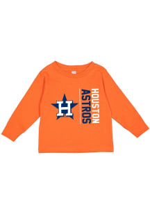Houston Astros Toddler Orange Fan Favorite Long Sleeve T-Shirt