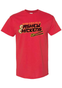 Springfield Cardinals Red 2025 Theme Night Short Sleeve T Shirt