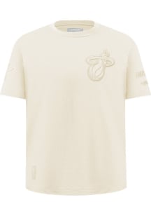 Pro Standard Miami Heat Youth White Neutral Short Sleeve T-Shirt