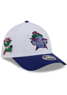 New Era Philadelphia Phillies White 2026 All Star Game JR 39Thirty Modern Crown Youth Flex Hat