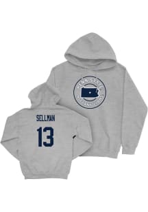 Emerson Sellman Campus Ink Penn State Nittany Lions Youth NIL State Long Sleeve Player Hoodie Grey