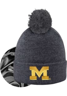 LogoFit Michigan Wolverines Dark Grey Monroe Womens Knit Hat