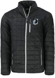 Cutter and Buck Minnesota United FC Mens Black Rainier PrimaLoft Medium Weight Jacket