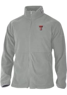 Columbia Texas Tech Red Raiders Mens Grey Everest Ridge Long Sleeve Full Zip Jacket
