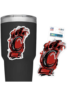 Cincinnati Bearcats Justin patten Main 3in Durable Stickers - Red