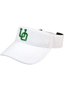 LogoFit Oregon Ducks Mens White Slice Adjustable Visor