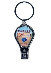 Kansas Multi-Use Keychain - Silver
