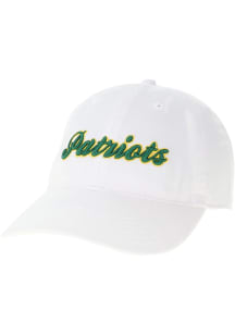 Legacy George Mason University Patriots Script EZA Twill Adjustable Hat - White