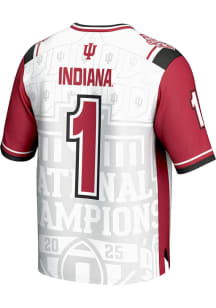 ProSphere Indiana Hoosiers Youth White 2025 CFP National Champions Football Jersey