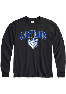 Saint Louis Billikens Black Midsize Long Sleeve T Shirt