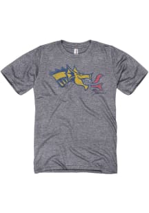 Drexel Dragons Charcoal Fade Out Short Sleeve T Shirt