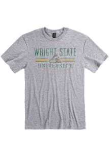 Wright State Raiders Grey Territory Short Sleeve T Shirt