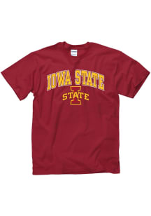 Iowa State Cyclones Cardinal Arch Mascot Short Sleeve T Shirt
