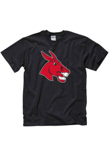 Central Missouri Mules Black Primary Logo Short Sleeve T Shirt