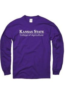 K-State Wildcats Purple College of Agriculture Long Sleeve T Shirt