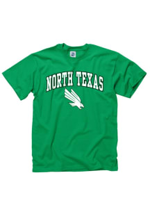 North Texas Mean Green Green Caps Arch Short Sleeve T Shirt