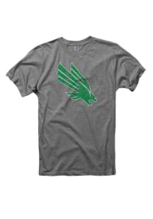 North Texas Mean Green Grey Big Mascot Short Sleeve T Shirt
