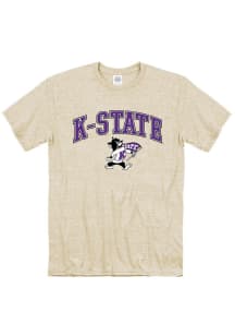 K-State Wildcats Oatmeal Arch Short Sleeve T Shirt