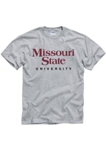Missouri State Bears Grey Rally Loud Short Sleeve T Shirt