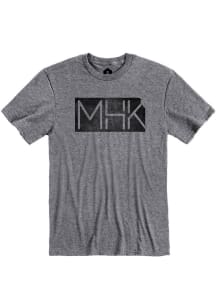 Rally Manhattan Grey MHK Short Sleeve Fashion T Shirt