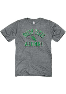 North Texas Mean Green Grey Heathered Alumni Short Sleeve T Shirt