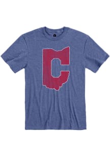 Cleveland Blue Ohio C Short Sleeve Fashion T Shirt