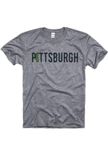 Pittsburgh Grey Pickle Short Sleeve Fashion T Shirt