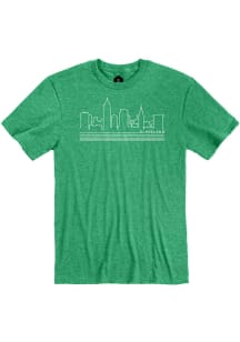 Cleveland Green Skyline Short Sleeve Fashion T Shirt