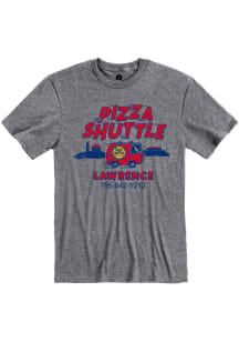Rally Pizza Shuttle Grey Delivery Van Short Sleeve Fashion T Shirt
