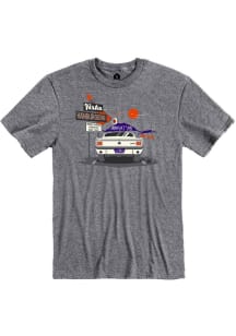 Rally Vista Hamburgers Graphite Vista Hamburgers Short Sleeve Fashion T Shirt