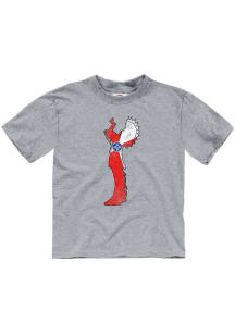 Wichita Toddler Grey Flag Keeper Short Sleeve T-Shirt