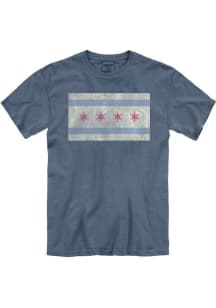 Chicago Blue Flag Short Sleeve T Shirt