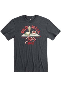 Rally Old Mill Grey Table Top Food Short Sleeve Fashion T Shirt