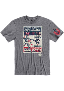 Rally Kansas City Monarchs Graphite Game Poster Short Sleeve Fashion T Shirt