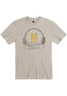 Rally Indiana Oatmeal Drink Local Short Sleeve Fashion T Shirt