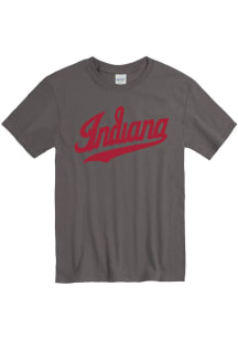 Indiana Hoosiers Charcoal Rally Loud Short Sleeve T Shirt
