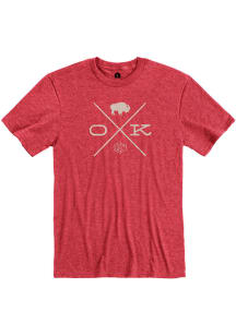 Oklahoma Red OKX Short Sleeve Fashion T Shirt