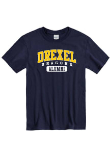 Drexel Dragons Navy Blue Alumni Short Sleeve T Shirt