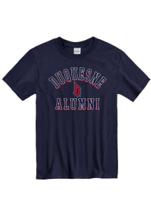 Duquesne Dukes Navy Blue Alumni Short Sleeve T Shirt