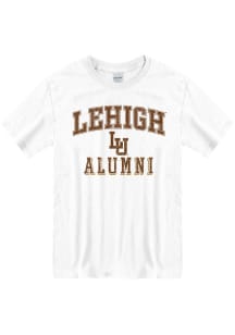 Lehigh University White Alumni Short Sleeve T Shirt