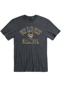 Fort Hays State Tigers Charcoal Grandpa Number One Short Sleeve T Shirt