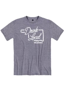 Oklahoma Blue Drink Local Short Sleeve Fashion T Shirt