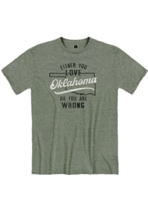 Oklahoma Olive Either You Love Short Sleeve Fashion T Shirt