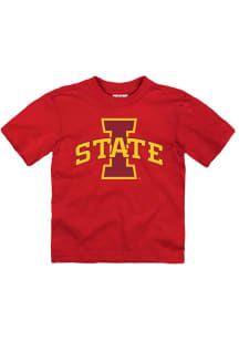 Iowa State Cyclones Toddler Cardinal Red Primary Logo Short Sleeve T-Shirt