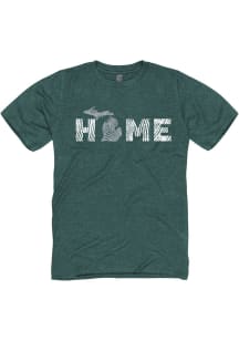 Michigan Green Home Short Sleeve Fashion T Shirt