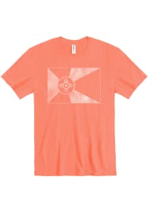 Wichita Orange Flag Short Sleeve T Shirt